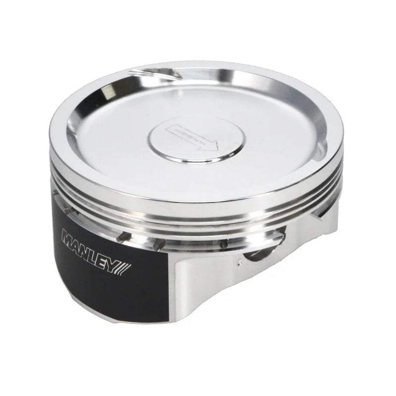 Manley Chevrolet LS Piston Set - 4.080in Bore 1.065in CH, -31.00 CC - Installation View