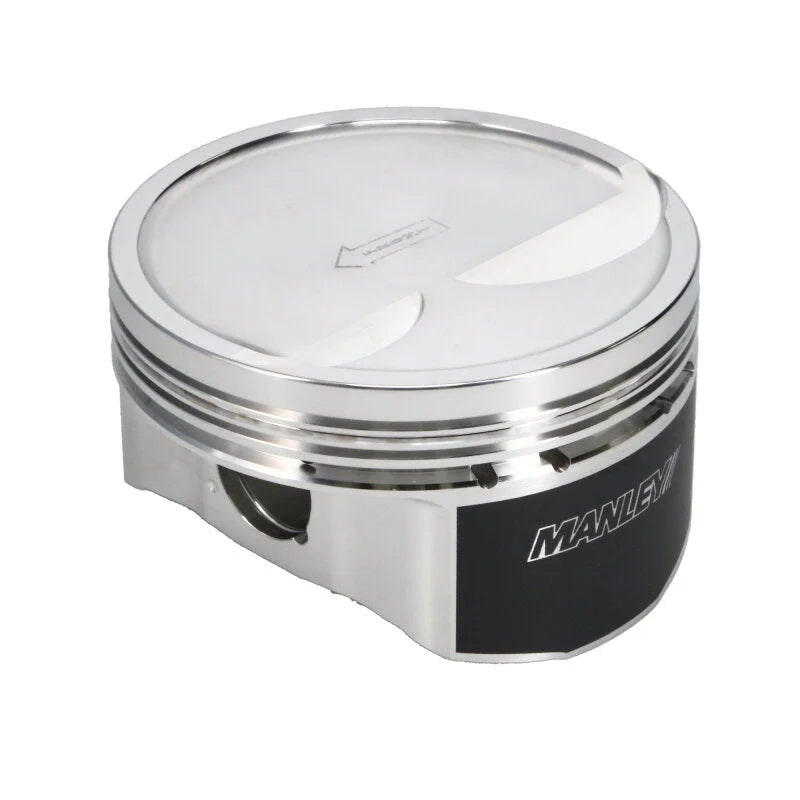 Manley Chevrolet LS Piston Set - 4.080in Bore 1.304in CH, -10.00 CC - Additional View 8