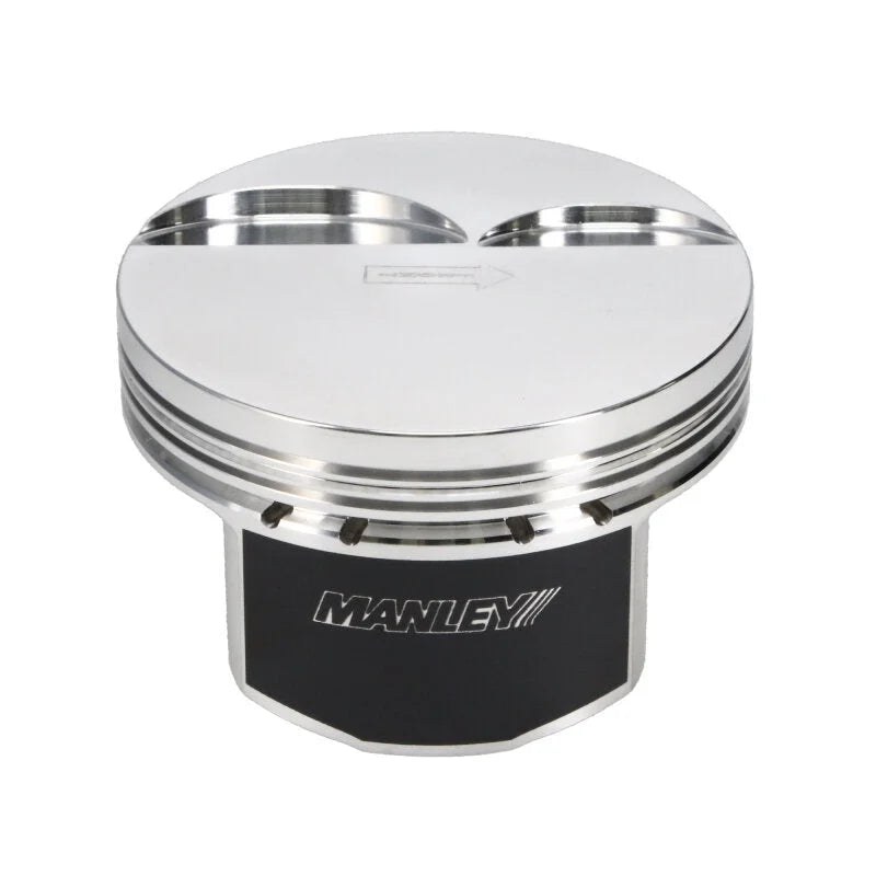 Manley Chevrolet LS Piston Set - 4.080in Bore 1.304in CH, -4.00 CC - Additional View 5