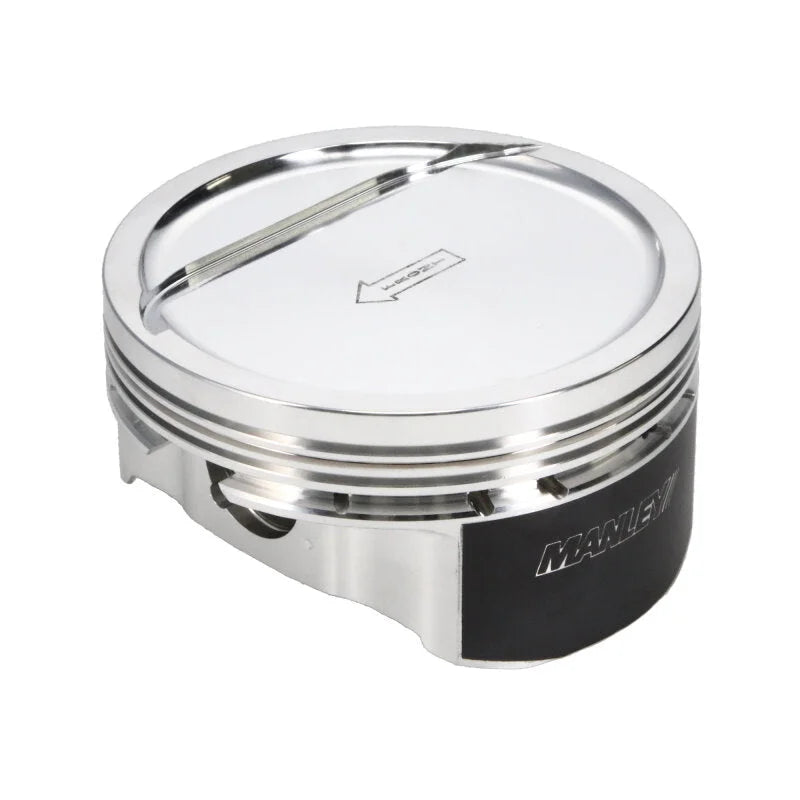 Manley Chevrolet LS Piston Set - 4.125in Bore 1.115in CH, -18.00 CC - Additional View 6