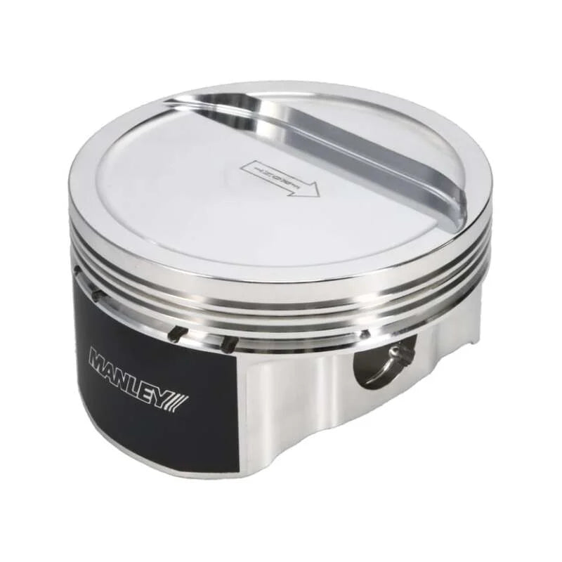 Manley Chevrolet LS Piston Set - 4.125in Bore 1.315in CH, -11.00 CC - Side View