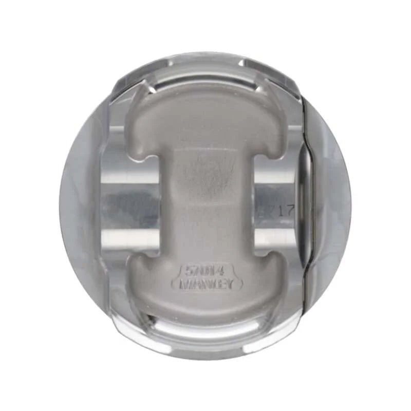 Manley Chevrolet LS Piston Set - 4.125in Bore 1.315in CH, -11.00 CC - Back View