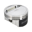Load image into Gallery viewer, Manley Chevrolet LS Piston Set - 4.130in Bore 1.315in CH, -11.00 CC - Back View
