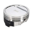 Load image into Gallery viewer, Manley Chevrolet LS Piston Set - 4.135in Bore 1.115in CH, -18.00 CC - Side View