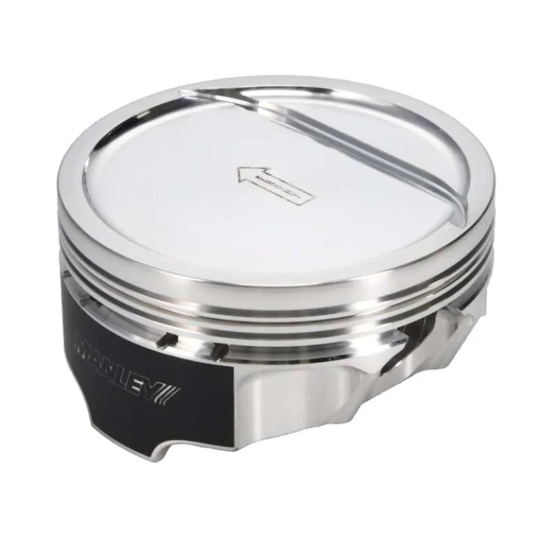 Manley Chevrolet LS Piston Set - 4.135in Bore 1.115in CH, -18.00 CC - Side View