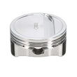 Load image into Gallery viewer, Manley Chevrolet LS Piston Set - 4.165in Bore 1.115in CH, -11.00 CC - Back View