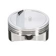 Load image into Gallery viewer, Manley Chevrolet LS Piston Set - 4.165in Bore 1.115in CH, -11.00 CC - Installation View