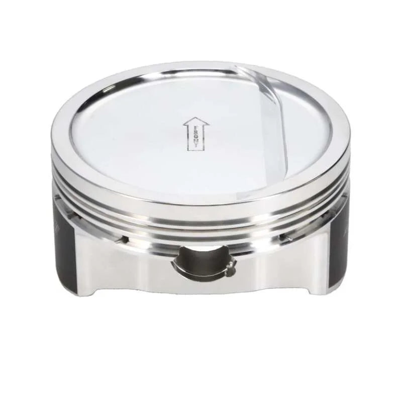 Manley Chevrolet LS Piston Set - 4.165in Bore 1.115in CH, -18.00 CC - Side View