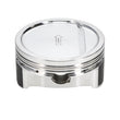 Load image into Gallery viewer, Manley Chevrolet LS Piston Set - 4.185in Bore 1.115in CH, -18.00 CC - Back View