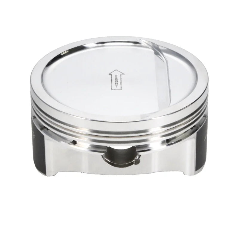 Manley Chevrolet LS Piston Set - 4.185in Bore 1.115in CH, -18.00 CC - Back View