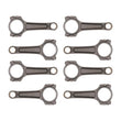 Load image into Gallery viewer, Manley Chevrolet LS Pro-Series I-Beam Connecting Rod Set - 6.350in Length - Side View
