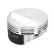 Load image into Gallery viewer, Manley Chevrolet LS Series 4.000in Stroke 4.125in Bore -5cc Flat Top Standard Pistons - Set of 8 - Installation View