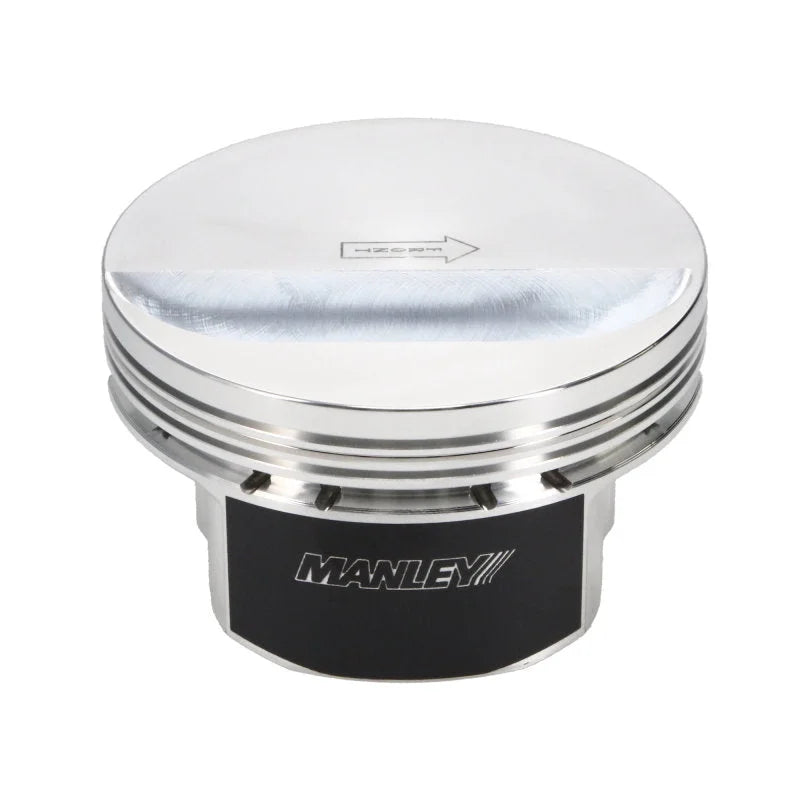 Manley Chevrolet LS Series 4.000in Stroke 4.125in Bore -5cc Flat Top Standard Pistons - Set of 8 - Additional View 5