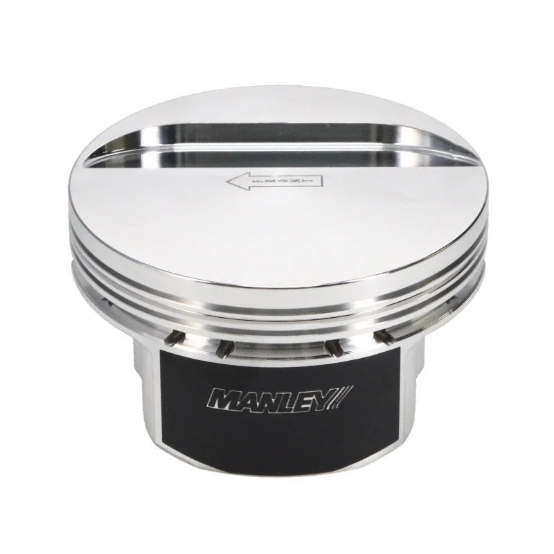 Manley Chevrolet LS Series 4.000in Stroke 4.125in Bore -5cc Flat Top Standard Pistons - Set of 8 - Additional View 10