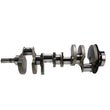 Load image into Gallery viewer, Manley Chevrolet LT1 4.000in Stroke Lightweight Long Snout Pro Series Crankshaft - Back View
