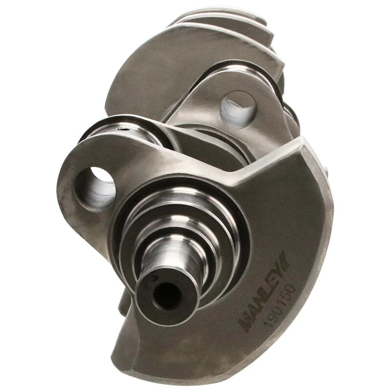 Manley Chevrolet Small Block Forged Crankshaft - 3.750in Stroke - Installation View