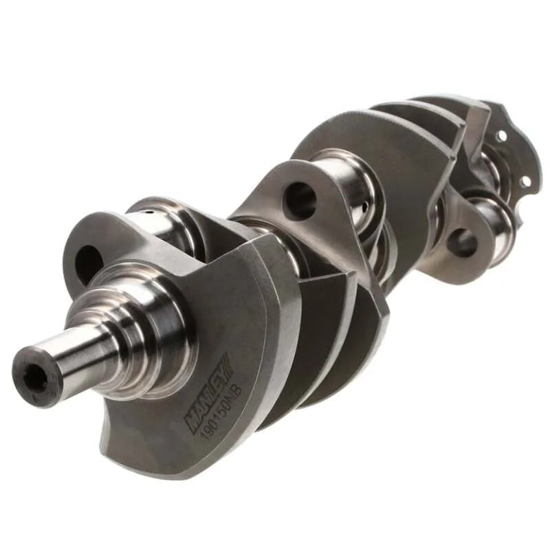 Manley Chevrolet Small Block Forged Crankshaft - 3.750in Stroke - Side View