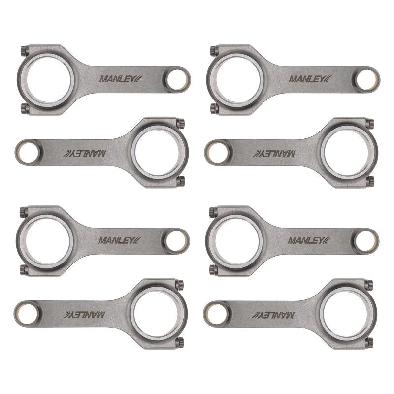 Manley Chevrolet Small Block H-Beam Connecting Rod Set - 5.700in Length - Additional View 5