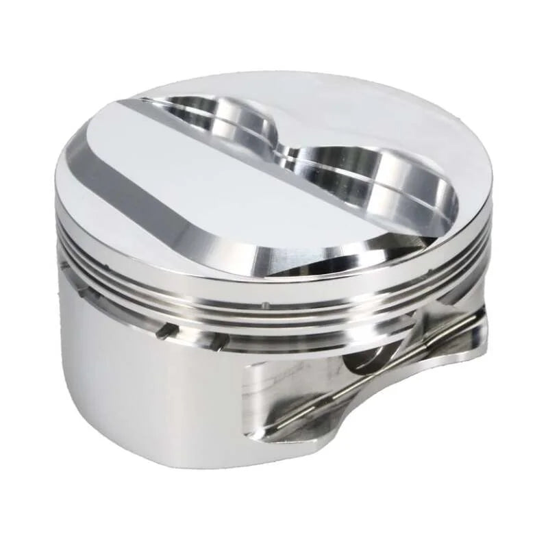 Manley Chevrolet Small Block Piston Set - 4.030in Bore 1.125in CH, 11.00 CC - Back View