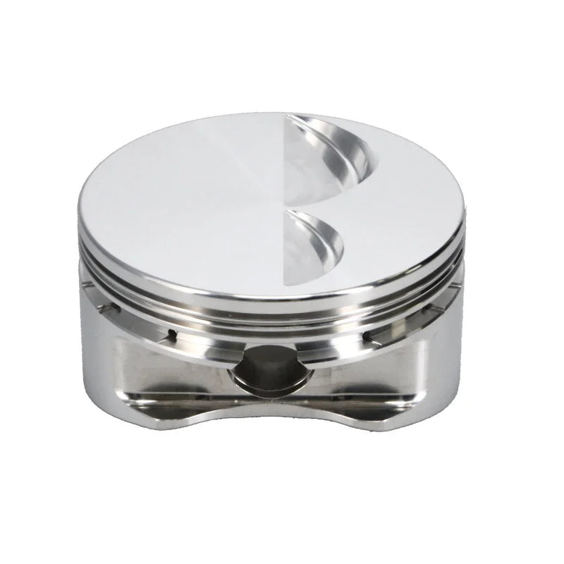 Manley Chevrolet Small Block Piston Set - 4.030in Bore 1.550in CH, -4.00 CC - Additional View 5