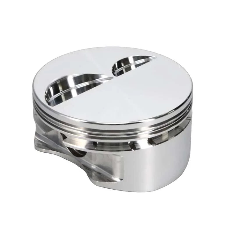 Manley Chevrolet Small Block Piston Set - 4.040in Bore 1.550in CH, -4.00 CC - Back View