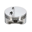Load image into Gallery viewer, Manley Chevrolet Small Block Piston Set - 4.060in Bore 1.125in CH, -4.00 CC - Installation View