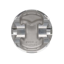 Load image into Gallery viewer, Manley Chevrolet Small Block Piston Set - 4.060in Bore 1.550in CH, -4.00 CC - Side View