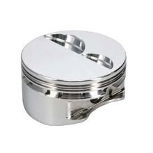 Load image into Gallery viewer, Manley Chevrolet Small Block Piston Set - 4.060in Bore 1.550in CH, -4.00 CC - Back View