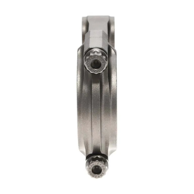 Manley Chevrolet Small Block Pro-Series I-Beam Connecting Rod Set - 5.850in Length - Installation View