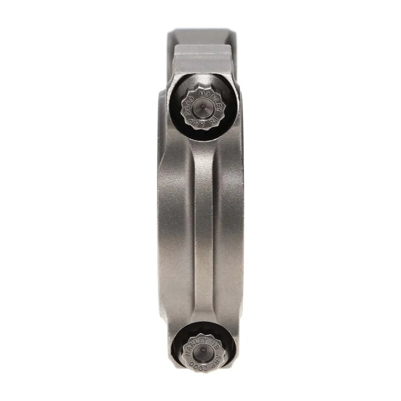 Manley Chevrolet Small Block Pro-Series I-Beam Connecting Rod Set - 6.125in Length - Side View