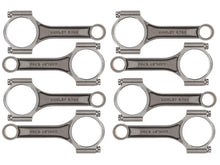 Load image into Gallery viewer, Manley Chevrolet Small Block Sportsmaster Connecting Rod Set - 5.700in Length - Back View