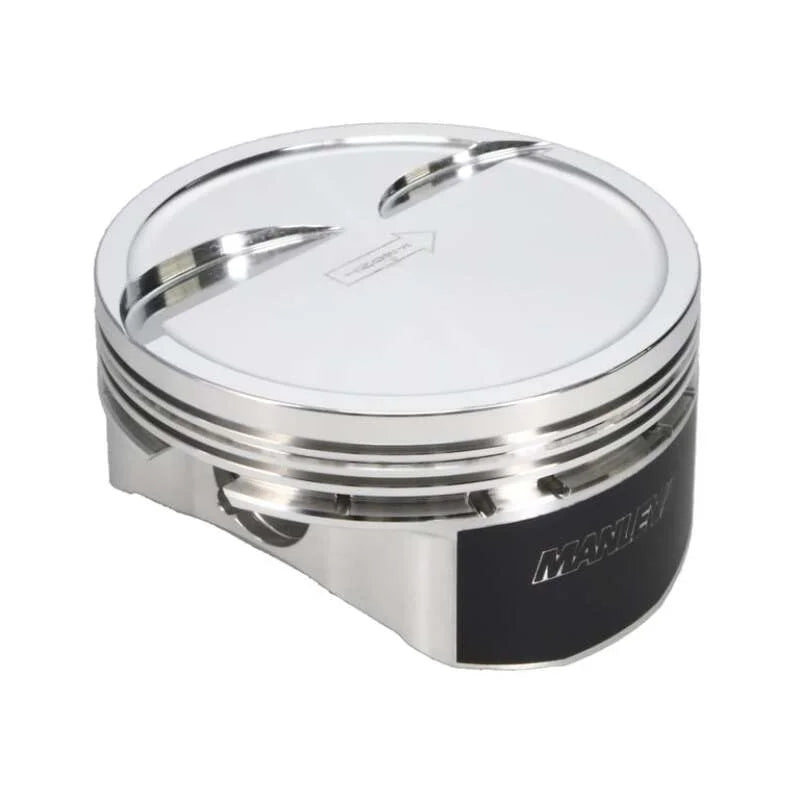 Manley Chevy LS Series 4.001in Bore 1.115in CH -10cc Platinum Series Pistons - Set of 8 - Main Product View