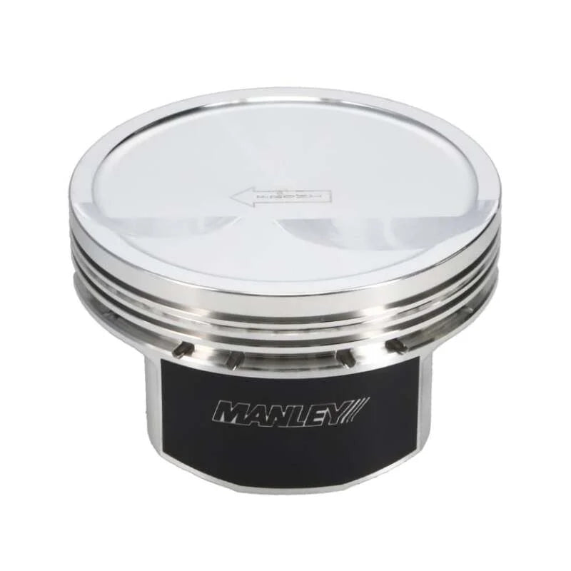 Manley Chevy LS Series 4.001in Bore 1.115in CH -10cc Platinum Series Pistons - Set of 8 - Installation View