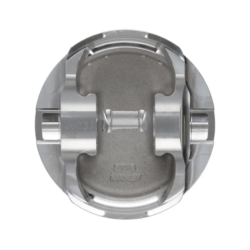 Manley Chevy LS Series 4.030in Bore 1.115in CD -29cc Dish Platinum Series Pistons - E/D - Set of 8 - Installation View