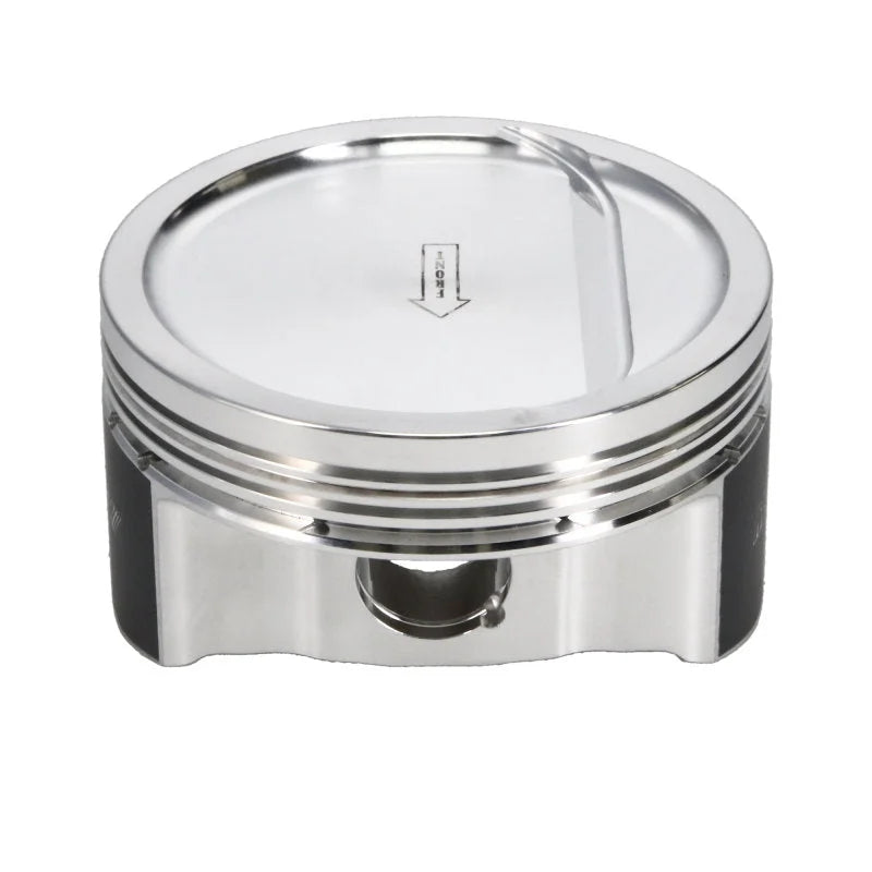 Manley Chevy LS Series 4.065in Bore -18cc Platinum Series Dish Pistons Set - Side View