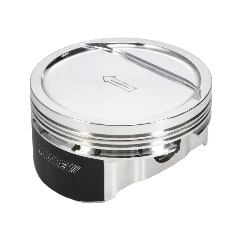 Manley Chevy LS Series 4.070in Bore 1.065in CD -20cc Dish Platinum Extreme Duty Pistons - Set of 8 - Additional View 6