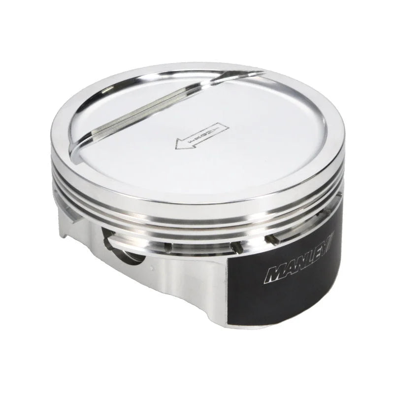Manley Chevy LS Series 4.070in Bore 1.065in CD -20cc Dish Platinum Extreme Duty Pistons - Set of 8 - Additional View 10