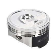 Load image into Gallery viewer, Manley Chevy LT1 Direct Injected 4.080in Bore 3.622in Stroke -12cc Dish Platinum Series Piston Set - Back View