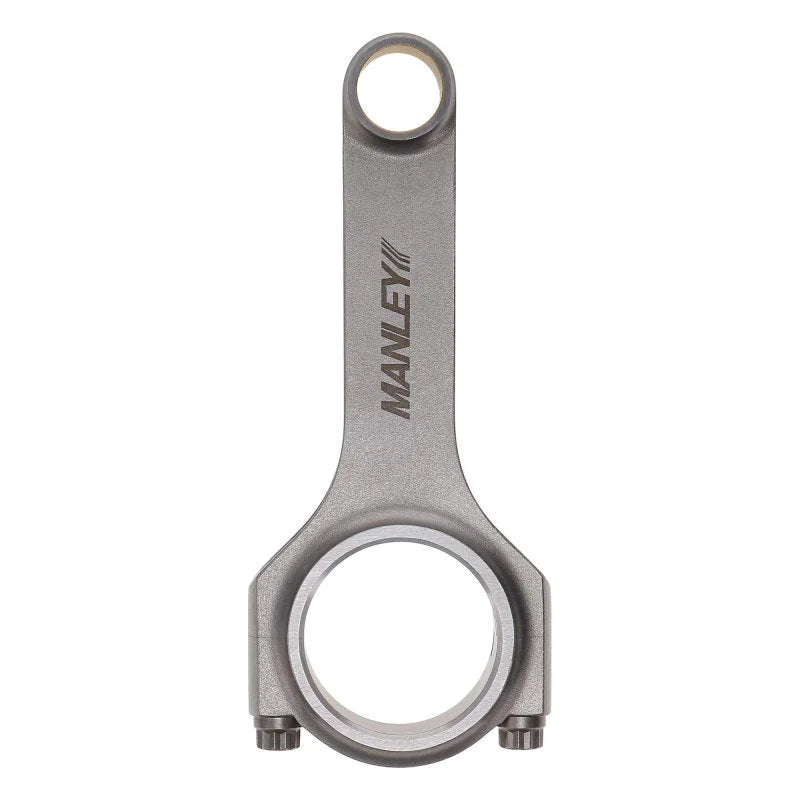 Manley Chevy Small Block 5.700in H Beam Connecting Rod Set - Back View