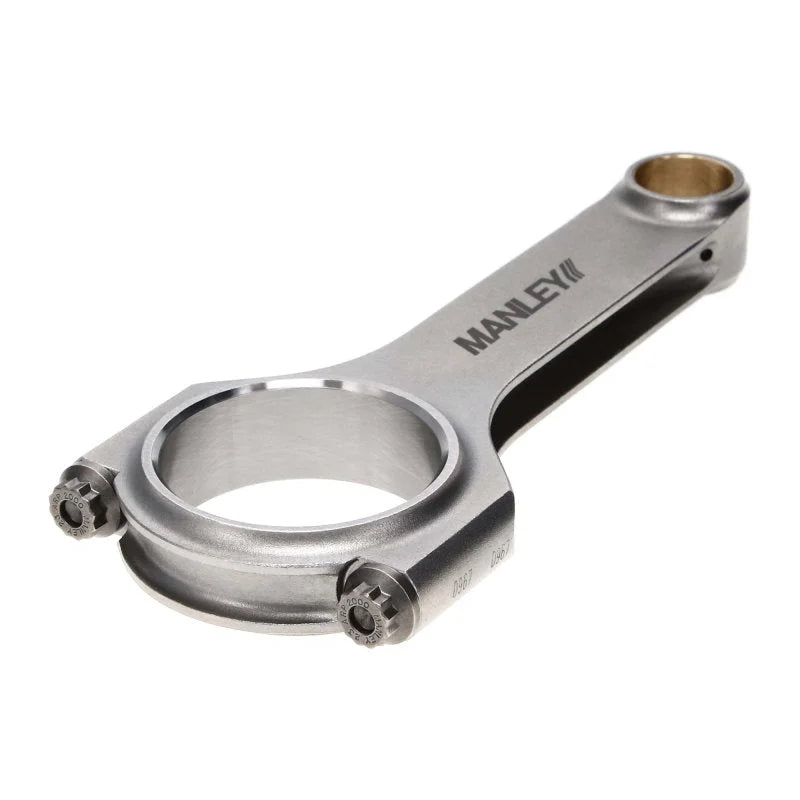 Manley Chevy Small Block LS-1 6.125in H Beam w/ ARP 2000 Connecting Rod *Single - Back View
