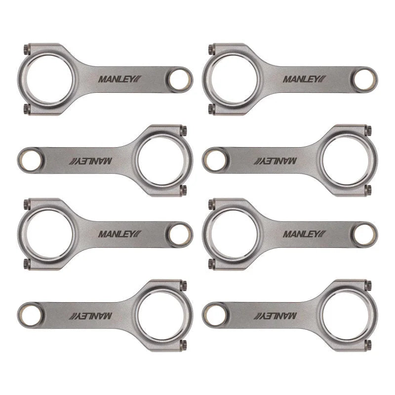 Manley Chevy Small Block LS-1 6.125in H Beam w/ ARP 2000 Connecting Rod Set - Additional View 5