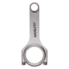 Load image into Gallery viewer, Manley Chevy Small Block LS Series 6.125in H Beam Connecting Rod Set - Installation View