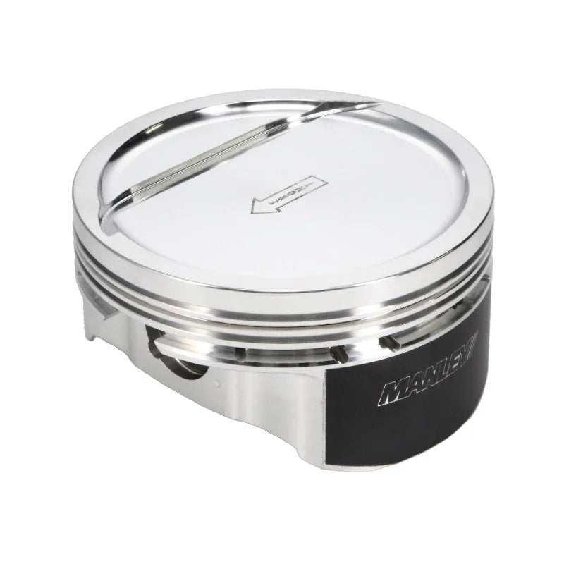 Manley Chevy Small Block Passenger Side Bore 4.0005 -18cc Dish Platinum Series Piston -Single Piston - Main Product View