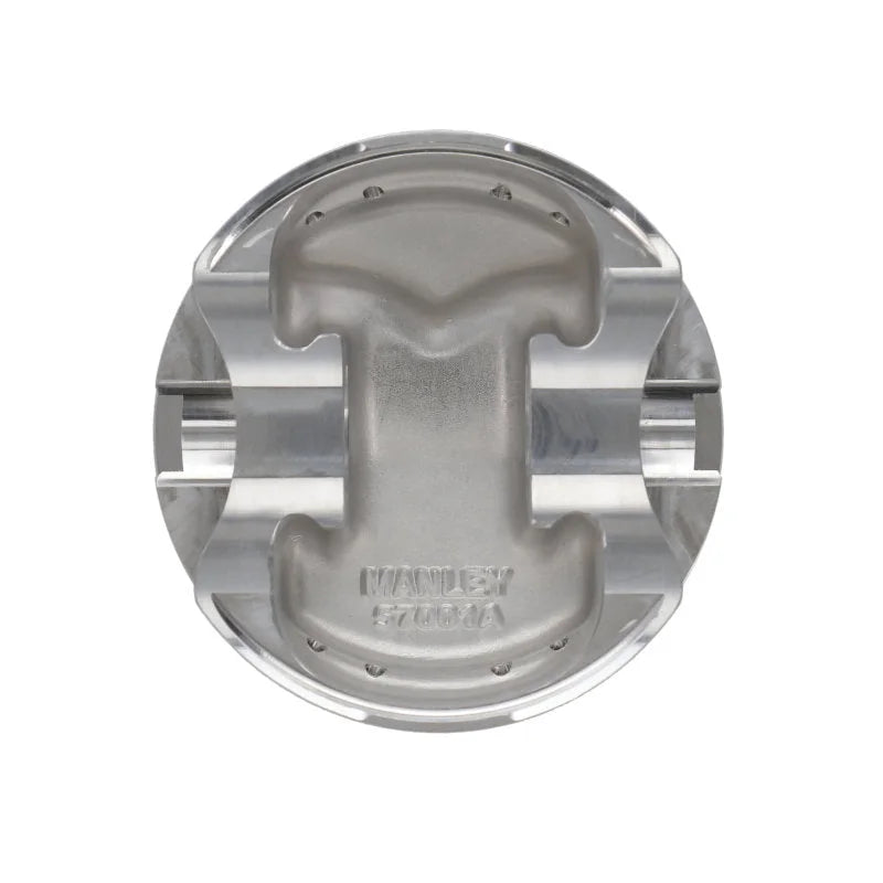 Manley Chevy Small Block Platinum Series Flat Top Piston Set - 1.250 CD/FT 4.060 - Main Product View