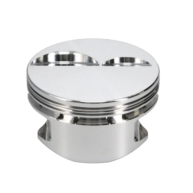 Manley Chevy Small Block Platinum Series Flat Top Piston Set - 1.250 CD/FT 4.060 - Back View
