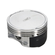 Load image into Gallery viewer, Manley Chrysler 5.7L Hemi 90.9mm Stock Stroke 3.937in Bore -12cc Dish Standard Platinum Pistons - Installation View