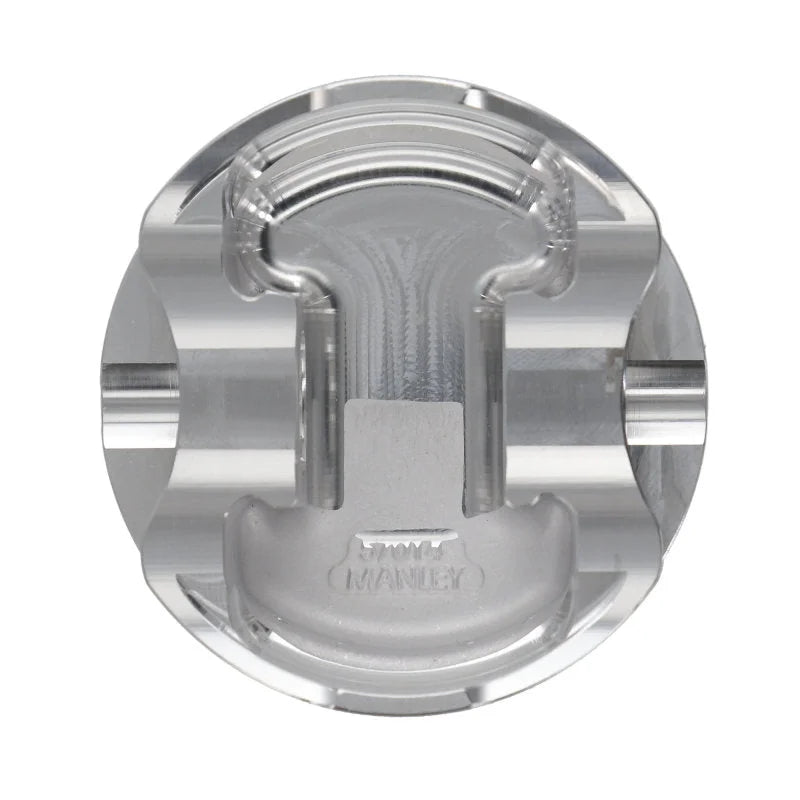 Manley Chrysler 5.7L Hemi Stock Stroke 3.917in Bore -12cc Dish Extreme Duty Pistons - Set of 8 - Back View