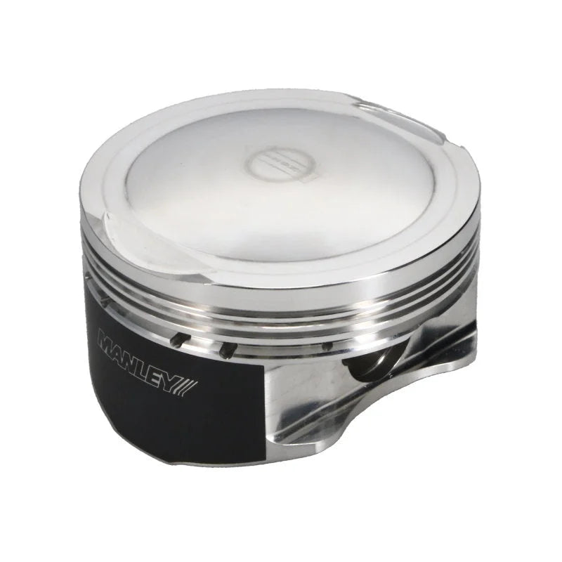 Manley Chrysler 6.4L Hemi 1.75cc Dome 4.090in Bore 3.724in Stroke 11:1 CR Piston Set - Extreme Duty - Back View