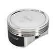 Load image into Gallery viewer, Manley Chrysler HEMI 6.4L 4.090in Bore 1.210in CD -12.5cc Dish Coated Extreme Pistons - Set of 8 - Back View