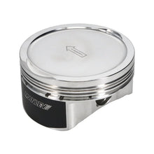 Load image into Gallery viewer, Manley Chrysler HEMI 6.4L 4.090in Bore 1.210in CD -12.5cc Dish Coated Pistons - Set of 8 - Back View